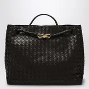 [Bottega Veneta] Andiamo large Fondant-coloured bag One size Brown