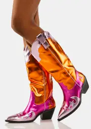 [AZALEA WANG] Hendrix Cowboy Boots