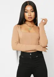 [AFRM] Mocha Jour Top