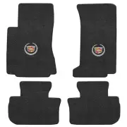 Lloyd - Ultimat Ebony 4PC Mats For 2009-2013.5 Cadillac CTS-V w/ Cadillac Logo