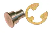 Barton Kramer 200C Silver Aluminum Window Small Rivets and E Rings 3/16 in.
