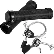 BIUDECO 1 Set Bike Handlebar Grips Speed Lever Twist Shifters for Replacement Parts Easy Install