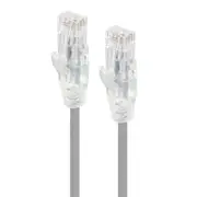 [C6S-0.50GRY] 0.50m Grey Ultra Slim Cat6 Network Cable - Series Alp
