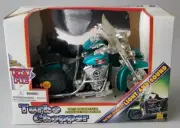 1995 TOY STATE TURBO CHOPPER WITH LIGHT AND SOUND HARLEY LOOK A LIKE MOTORCYCLE