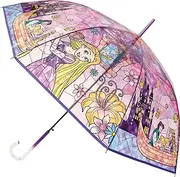 ジェイズプランニング(J's Planning) Jays Planning 32470 Rapunzel Stained Glass Umbrella, One-Touch Type, 23.6 inches (60 cm)