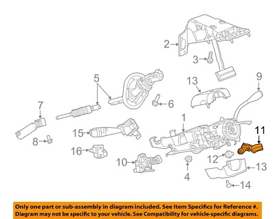 CHRYSLER OEM 09-23 1500 Classic Shroud, Switches Levers-Tilt Lever 5057521AD