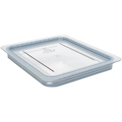 CAMBRO 1/6 GN POLYCARBONATE HOTEL PAN GRIPLID AIR-TIGHT LIDS, 6PK CLEAR 60CWGL