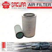 Sakura Air Filter Set for Hitachi ZX140W-3 ZX170W-3 3.0L 5.2L I4 2007-2018