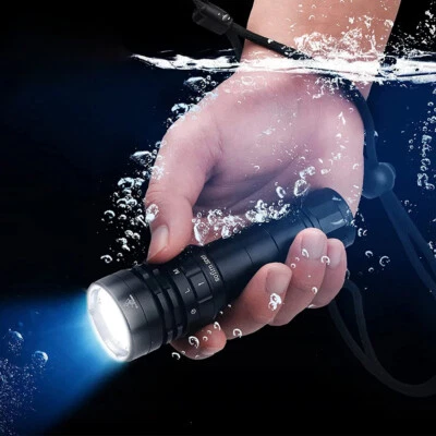 Diving Flashlight XHP50.2 Super Bright 3000lm 21700 Battery Dive Torch