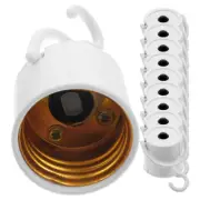 10 Pcs Light Bulb Lamp Heads Portable Light Socket Lamp Socket Replacement