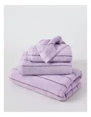 [Vue] Pinstripe Towel Range in Purple