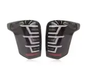 A pair of LED Smoked Taillights for Mitsubishi Triton MQ 2015-19 Rear Tail Lamp (for: Mitsubishi)