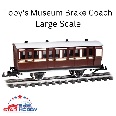 Bachmann 97008 Toby's Museum Brake Coach (Large Scale) Thomas and Friends trains