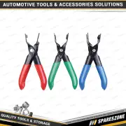 3 Pcs of PK Tool Fuel Line Disconnect Pliers Tool Set - Fuel Line Cutting Tools
