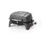 Table Top Grill Propane Gas 1-Burner Black Portable Lockable Lid Foldable Legs