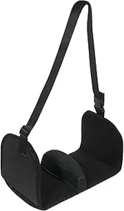 JISADER Foot Hammock Plane Foot Rest Gifts Versatile Adjustable Dividing Fly Essential Hanger for Plane Flying Long Trip Work Train