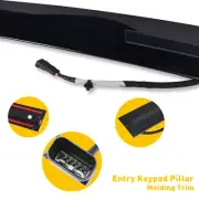 For 2011-2019 Ford Explorer Driver Side Door Entry Keypad Pillar Molding Tri EAW