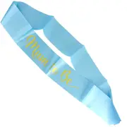 Mum to Be Blue Sash