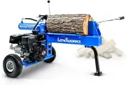 Landworks Log Splitter Portable 20 Ton Rapid Auto Return System Bucher Gear 7HP