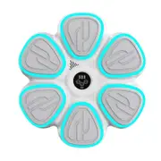Smart Music Boxing Machine for Men Women, Wall Mounted Bluetooth Music Boxing Machine for Home Workouts and Family Fun, White