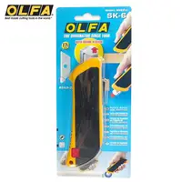 在飛比找蝦皮購物優惠-找東西@日本OLFA豪華型自動縮回刀片安全美工刀SK-6工具