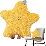 Moon Pillow - Sun and Moon Plush - Soft Star Cushion, Ergonomic Lumbar Support Neck Relief Plush for Women Pregnancy Support, Sleeping, Bed