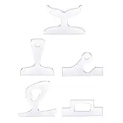 Board Handle Template Set Clear Acrylic Cutting Board Handle Router Template