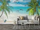3D Tropic Seascape Wallpaper Wall Mural Removable Self-adhesive 234