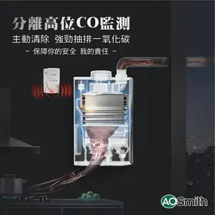AO Smith JSQ48-ST24T 24L 瓦斯熱水器 室內商用型 防一氣化碳 僅有天然氣