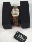 Chronotech Bronze Colored Second Hand Women’s Watch with Crystal Face