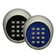 ALEKO 433MHz Backlight Wireless Keypad Universal Remote Control Switch For ALEKO Gate Door Access 24 BLACK