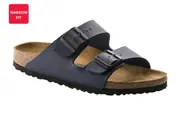 Birkenstock Women's Arizona Birko-Flor Narrow Fit Sandals (Blue, Size 36 EU)