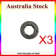 3X 19mm Chainsaw Chain Rim Sprocket 3/8" 7T For Stihl 034 036 029 039 MS290