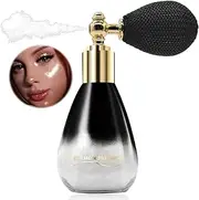 HASAIKA® Highlighter Powder Spray, Glitter Powder Spray, Powder Glitter Spray for Glow Face Body Sparkle Powder Body Glitter Cosmetic