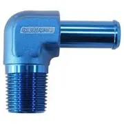 Aeroflow Male NPT to Barb 90° Adapter 1/8" to -4AN size Hose, AF842-04AN