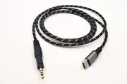 USBC TYPEC Audio Cable For Audio technica ATH-M60x M50x M40x M70x