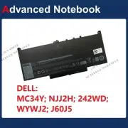 Original Genuine Battery Dell Latitude E7470 E7270 MC34Y NJJ2H 242WD WYWJ2 J60J5