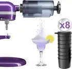 Shaved Ice Attachment for Kitchenaid Stand Mixer,Ice Crushers for Home Use,Homem