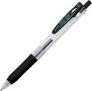 Zebra Gel Ballpoint Pen Sarasa Clip 0.4 Black 10pcs B-JJS15-BK