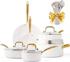 Nonstick Cookware Set - 16 PCS Non Toxin Pots and Pans Set Non Stick with Dutch