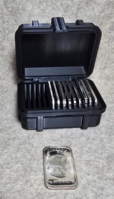 Bullion Storage Case for 1oz bullion bars Silver/Copper/Gold