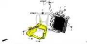 Genuine 2020-22 Honda CR-V Hybrid ATF Cooler Guide 25550-5TA-A00 (for: Honda)
