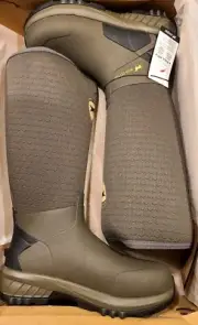Irish Setter MudTrek 17" Neoprene Hunting Boots Rubber Olive Green Mens Size 14
