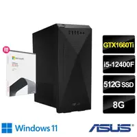 在飛比找momo購物網優惠-【ASUS 華碩】Office2021組★i5 GTX166