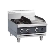 Cobra C6C-B 600mm Two Burner / Griddle Gas Cooktop - Bench Model