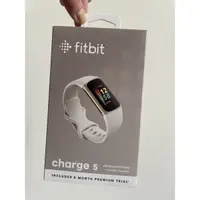 在飛比找蝦皮購物優惠-Fitbit Charge 5 台灣沒有的月光白 現貨  智