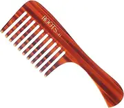 Roots - Doubled Side Comb - Compact Comb - Comb With Handle