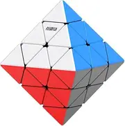 Cuberspeed DianSheng FTO M Face Turning Octahedron stickerless Speed Cube Puzzle DianSheng FTO Magnetic