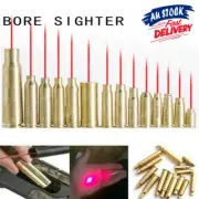 7mm/9mm/12GA/20GA/30-30WIN Red Dot Laser Bore sight Brass Cartridge Boresighter