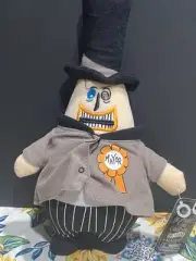 Nightmare Before Christmas Mayor Plush Figure 12" Two Face NEW